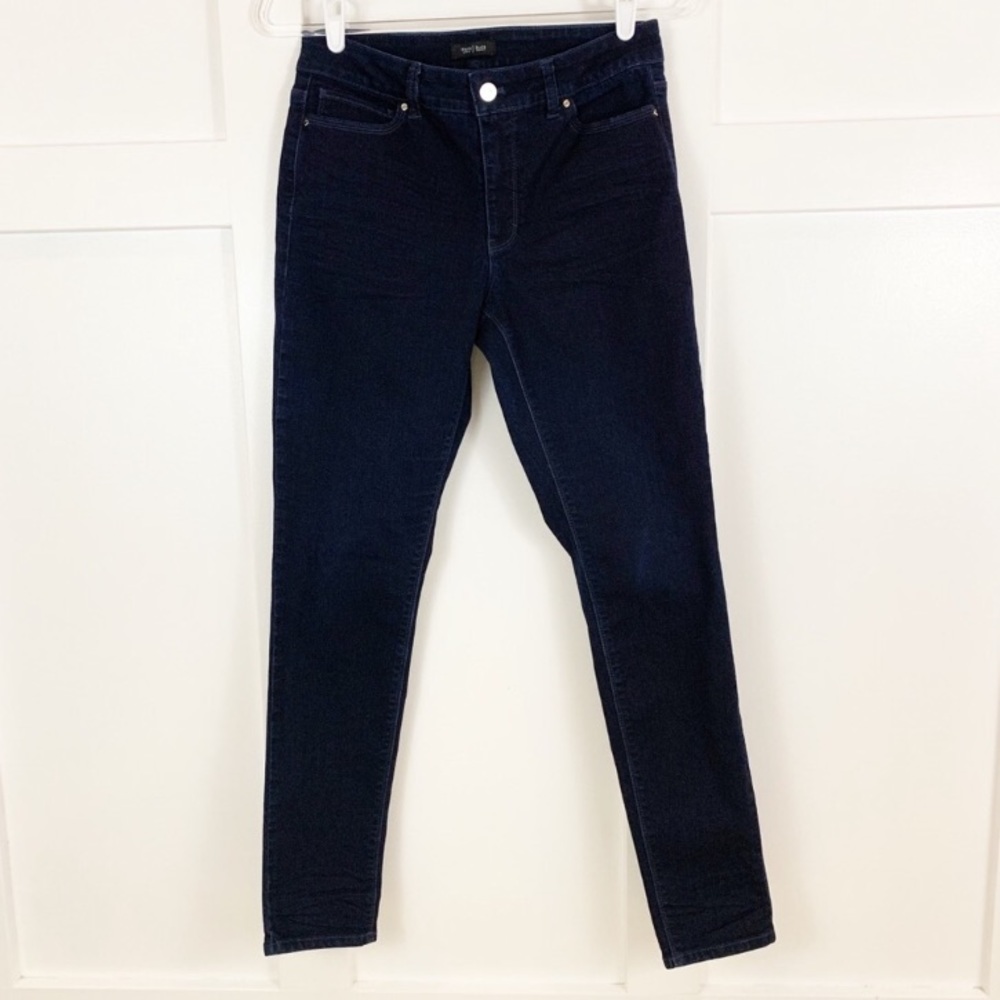 White House Black Market Dark Wash Skinny Jeans